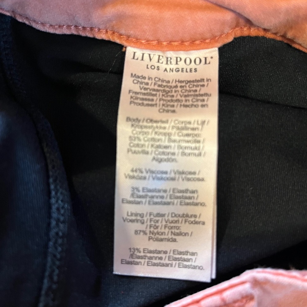 Women's Cargo Pocket Skort in Burnt Orange - Picture 16 of 16